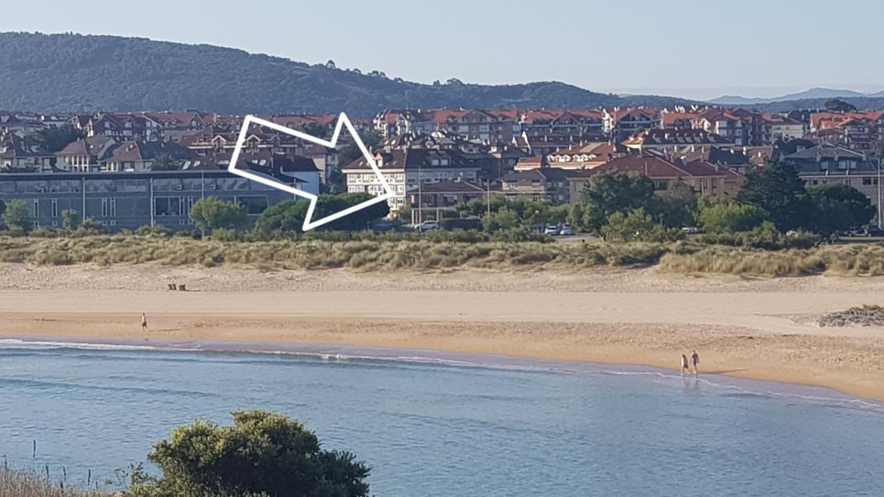 Luminoso Apartamento Playa Ris Con Garaje Noja Eksteriør billede