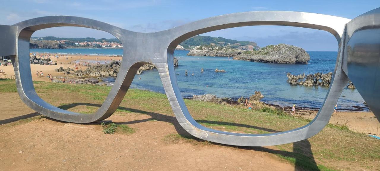 Luminoso Apartamento Playa Ris Con Garaje Noja Eksteriør billede
