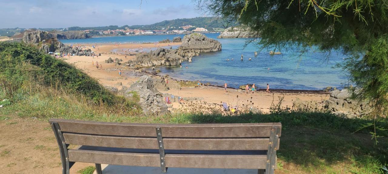 Luminoso Apartamento Playa Ris Con Garaje Noja Eksteriør billede